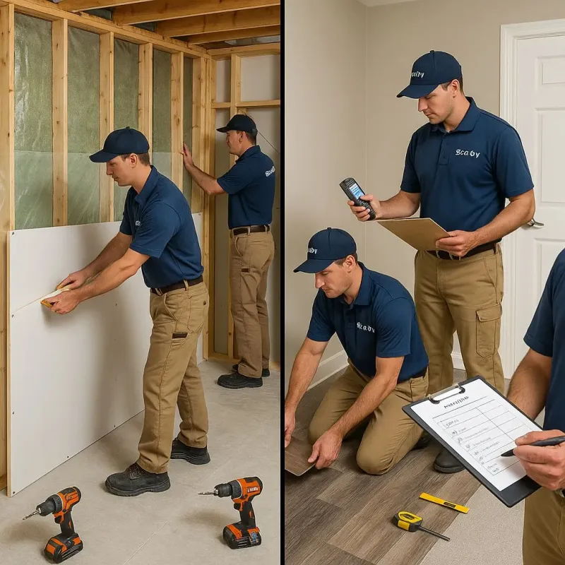 Repairs and Reconstruction process in West Bishop, CA